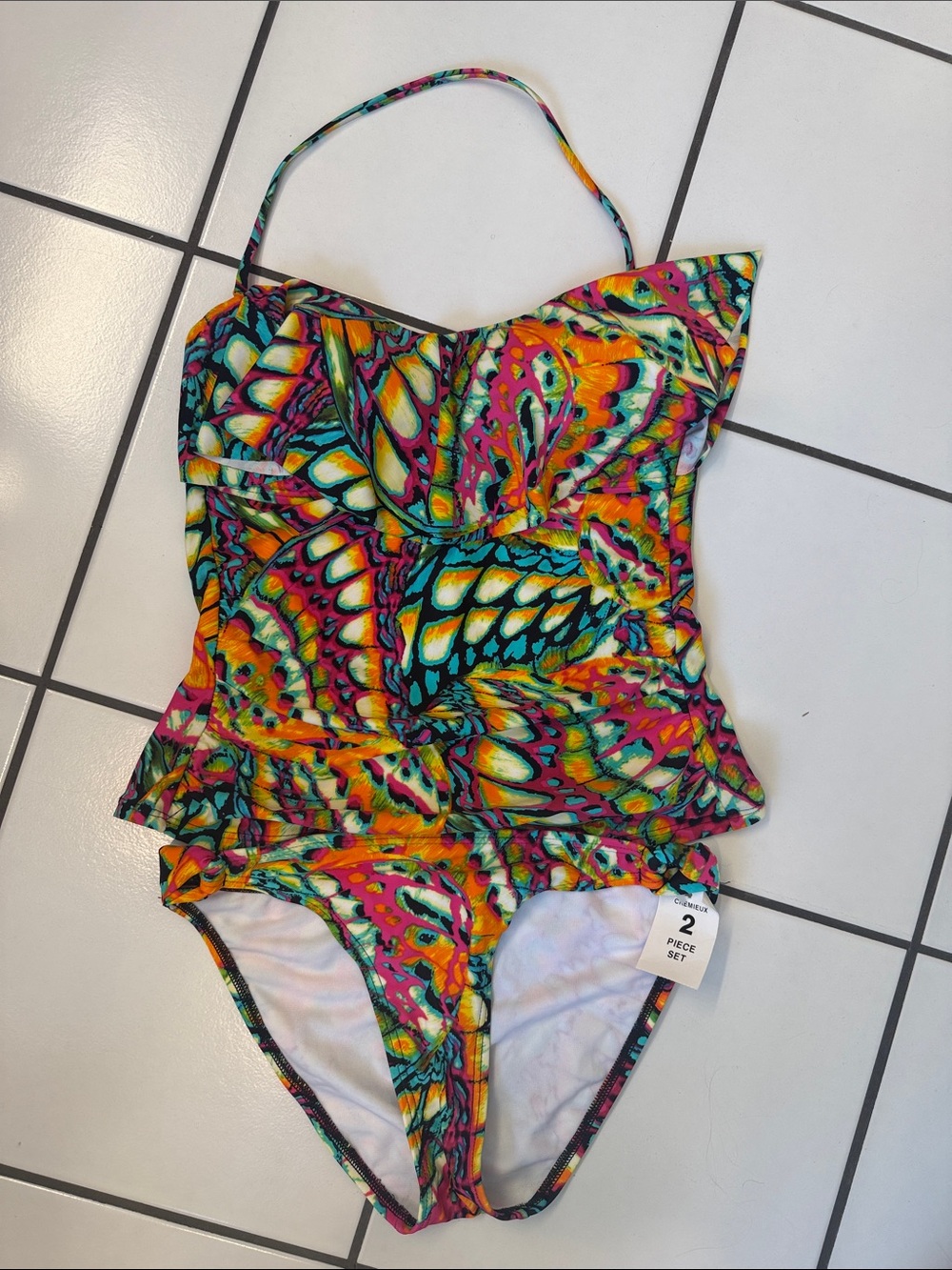 Daniel Cremieux women’s Multicolor Tankini  Swimsuit